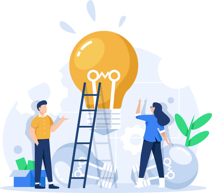 Idea, thinking outside the box, content development, brainstorming, creativity, project and research, creative soutions, learning